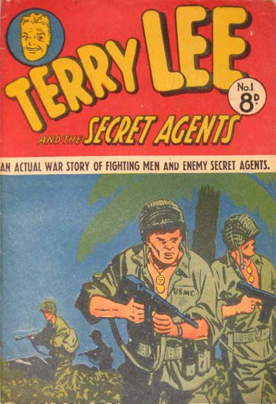 Terry Lee and the Secret Agents (Calvert, 1954 series) #1 [July 1954?]