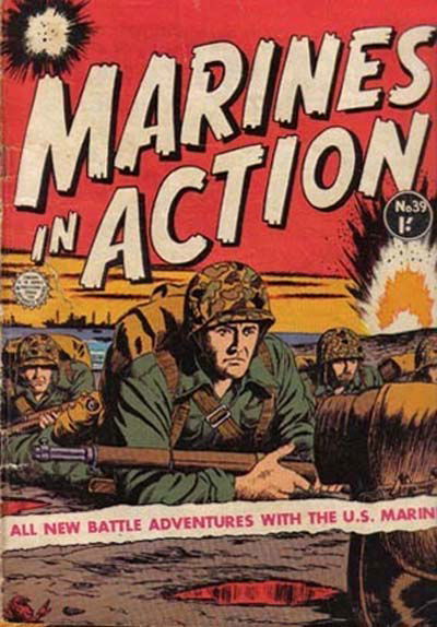 Marines in Action (Horwitz, 1954 series) #39 [January 1959?]