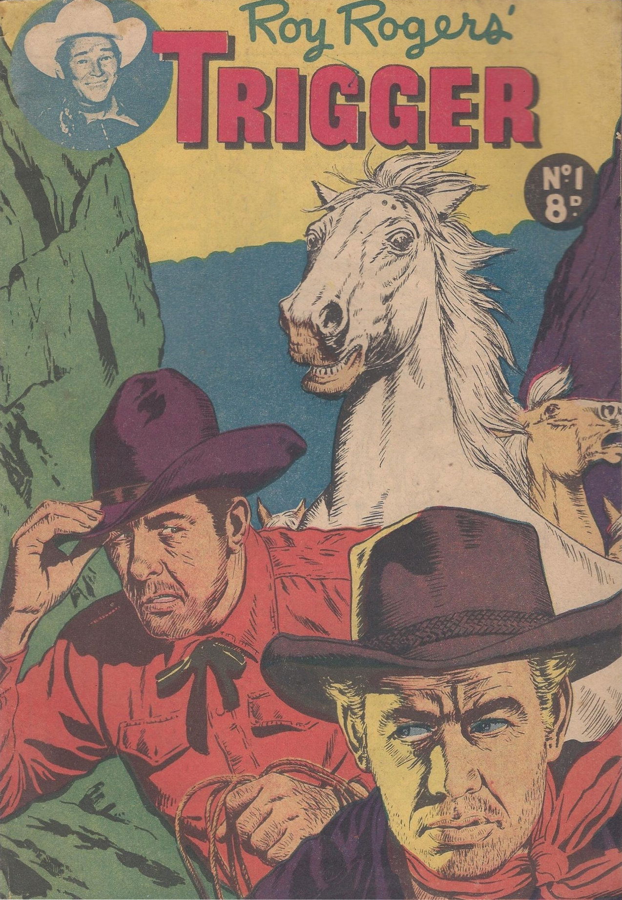 Roy Rogers' Trigger (Transport, 1953? series) #1 ([November 1954?])