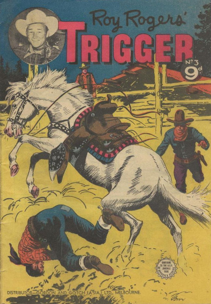 Roy Rogers' Trigger (Transport, 1953? series) #3 ([January 1955?])