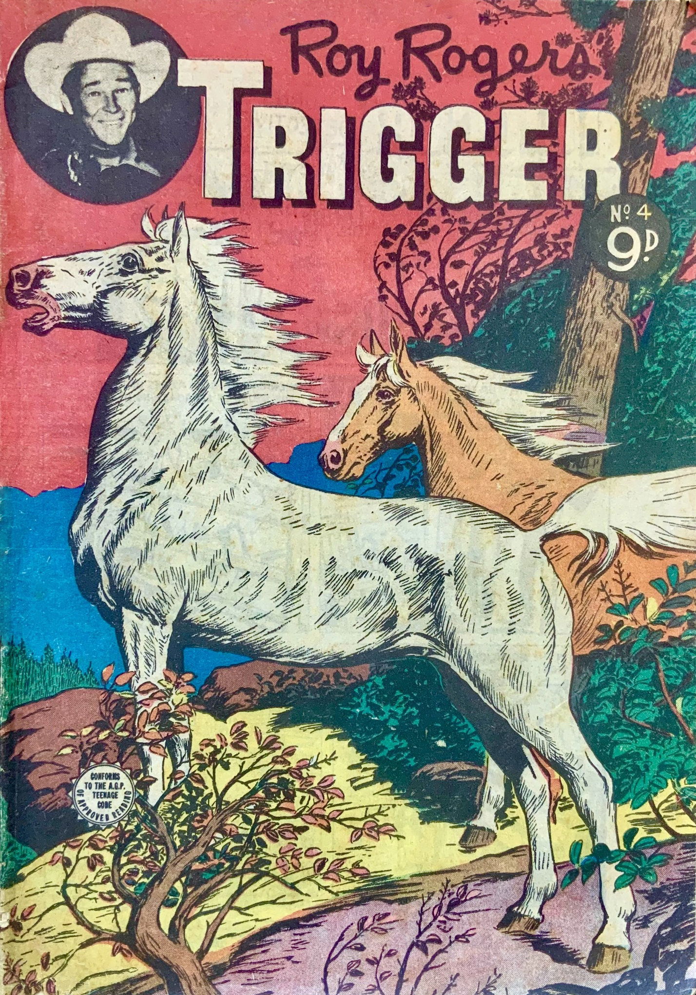 Roy Rogers' Trigger (Transport, 1953? series) #4 ([February 1955?])
