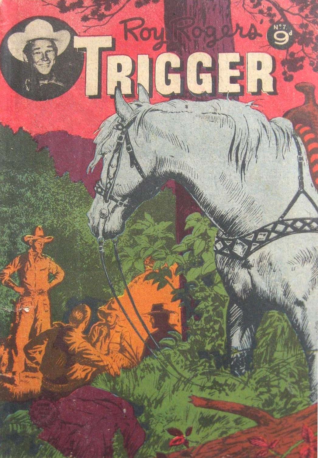 Roy Rogers' Trigger (Horwitz, 1955 series) #7 ([May 1955?])