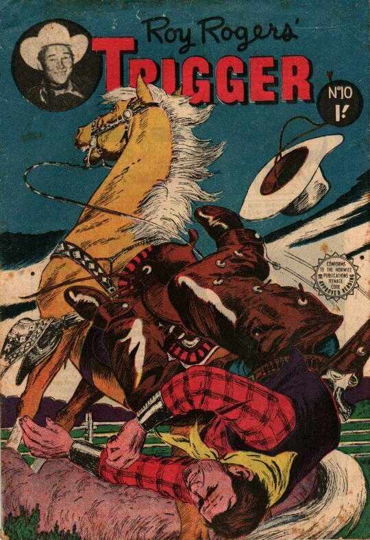 Roy Rogers' Trigger (Horwitz, 1955 series) #10 ([August 1955?])
