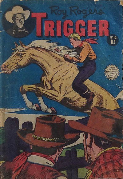 Roy Rogers' Trigger (Horwitz, 1953? series) #12 [April 1956?]