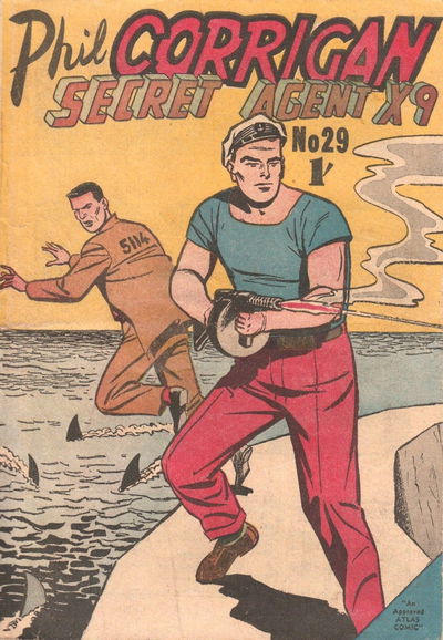 Phil Corrigan Secret Agent X9 (Atlas, 1950 series) #29