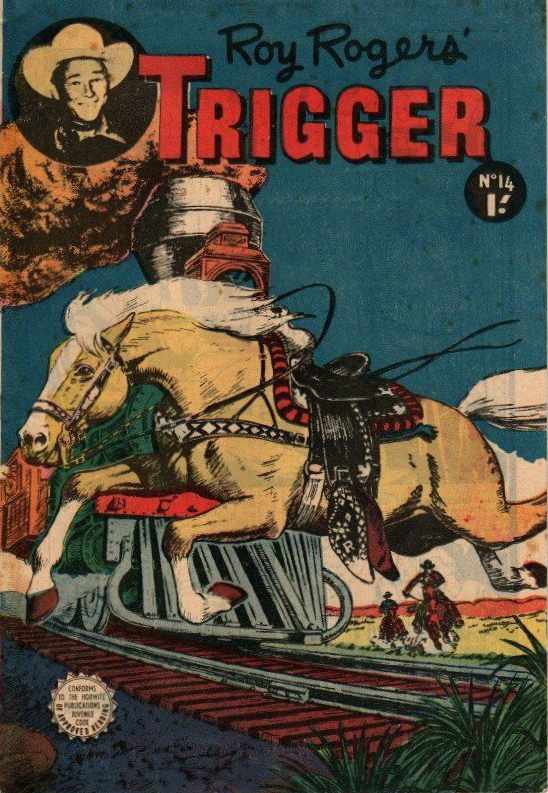 Roy Rogers' Trigger (Horwitz, 1955 series) #14 ([December 1955?])