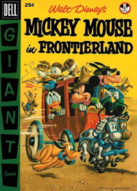 Walt Disney's Mickey Mouse in Frontierland (Dell, 1956? series) #1 (May 1956)