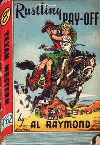 Texan Western (Whitman Press, 1948? series) #62 — Rustling Pay-Off ([May 1953?])