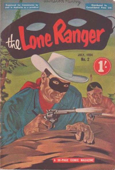 The Lone Ranger (Shakespeare Head, 1954 series) #2 (July 1954)