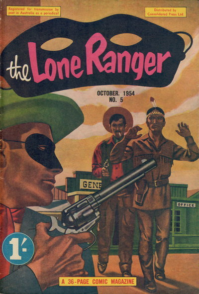 The Lone Ranger  #5 (October 1954)