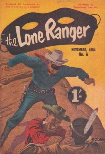 The Lone Ranger (Shakespeare Head, 1954 series) #6 (November 1954)