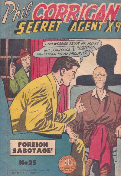 Phil Corrigan Secret Agent X9  #25 ([March 1955?])