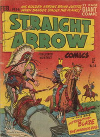 Straight Arrow Comics (Red Circle, 1955 series)  #14 (February 1956)