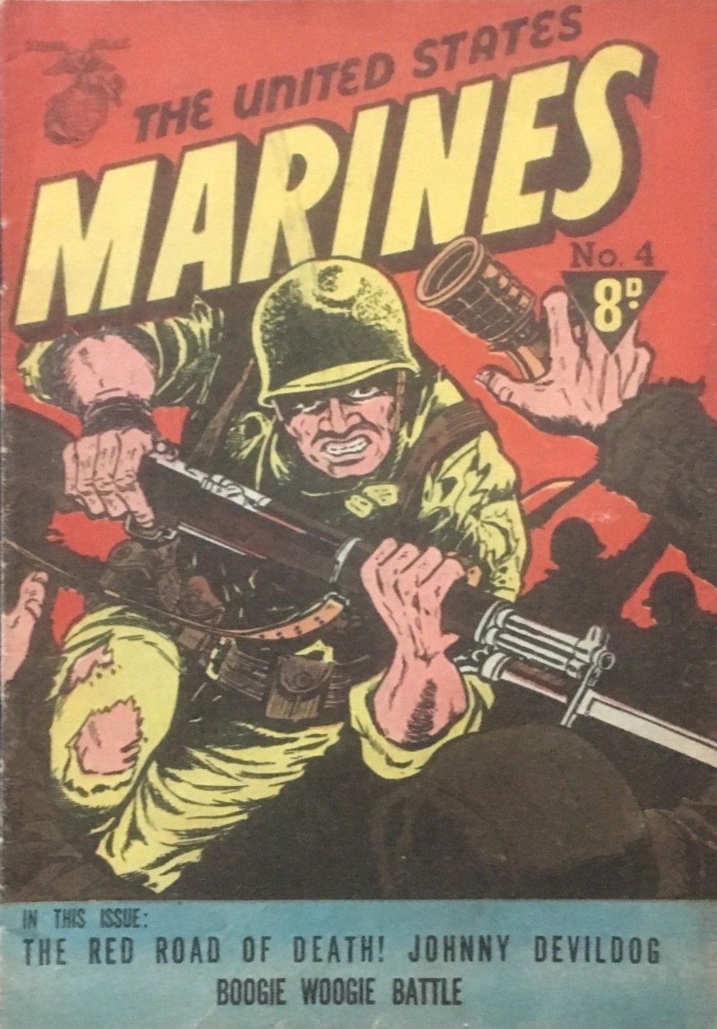 The United States Marines (Cleland, 1954 series) #4 ([July 1954?])