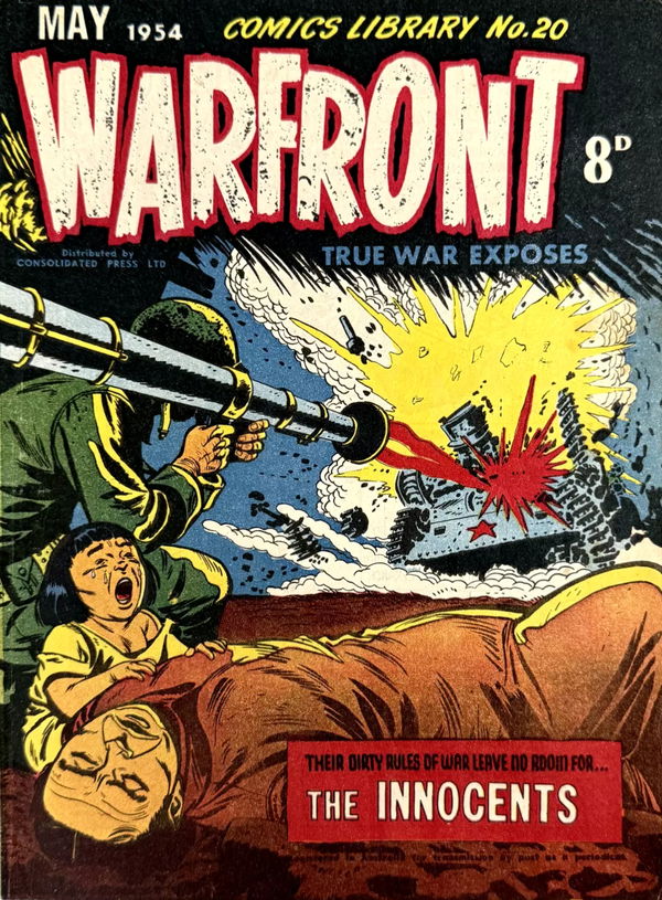 Comics Library (Red Circle, 1952 series) #20 — Warfront (May 1954)