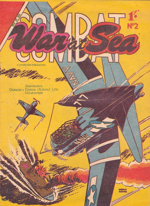 War at Sea Combat (New Century, 1957 series) #2 ([1958?])