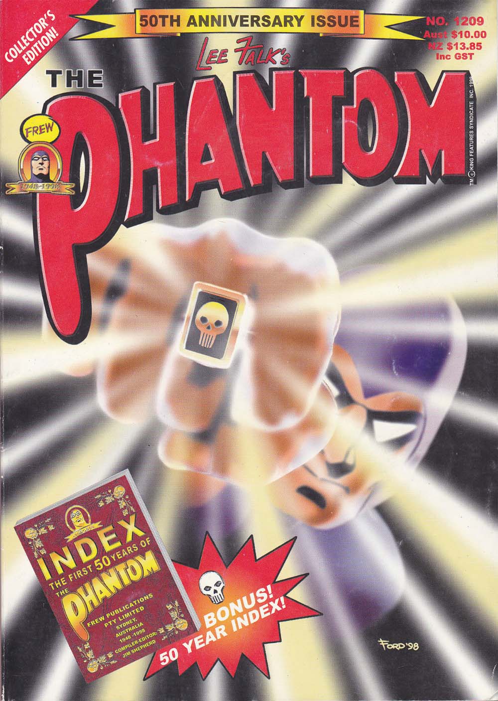 The Phantom (Frew, 1983 series) #1209 (October 1998)