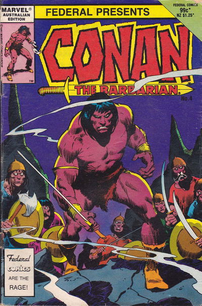 Conan the Barbarian (Federal, 1984 series) #4 ([December 1984])