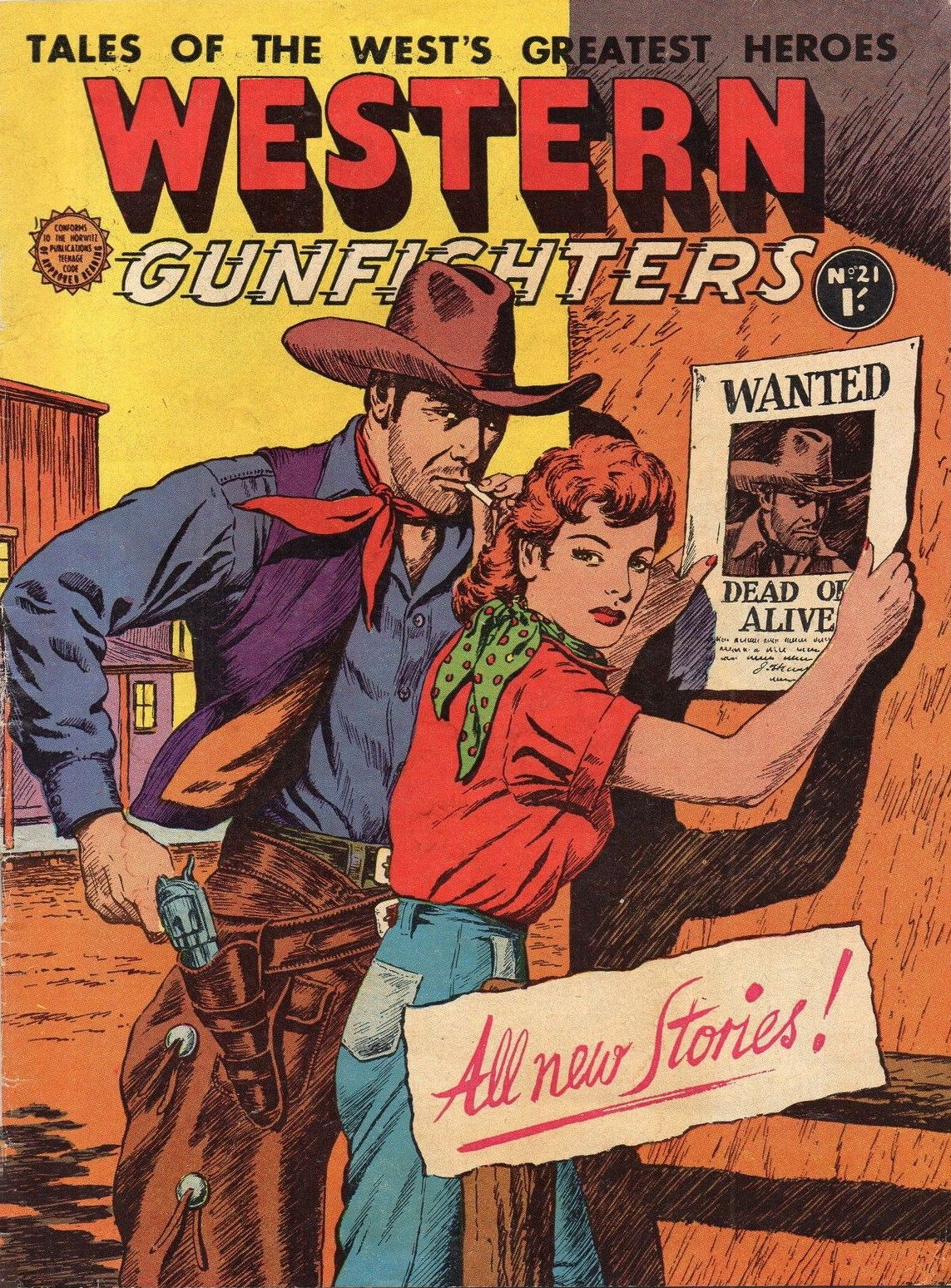 Western Gunfighters (Horwitz, 1958? series) #21 ([May 1959?])