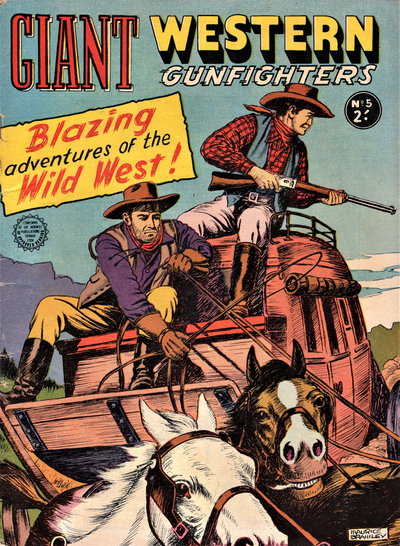 Giant Western Gunfighters  #5 ([March 1962])