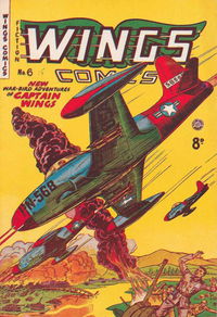 Fiction Wings Comics (HJ Edwards, 1951 series) #6