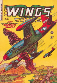 Fiction Wings Comics (HJ Edwards, 1951 series)  #6 ([July 1951?])