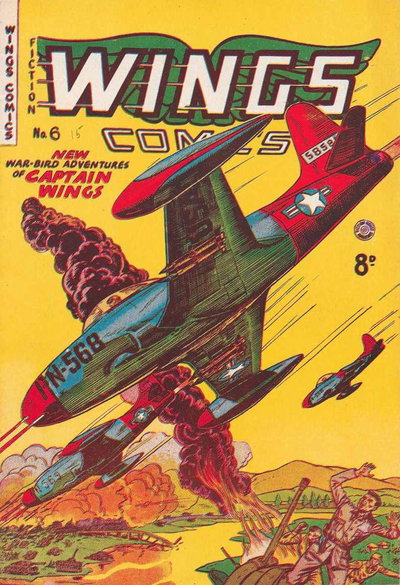Fiction Wings Comics  #6 ([July 1951?])