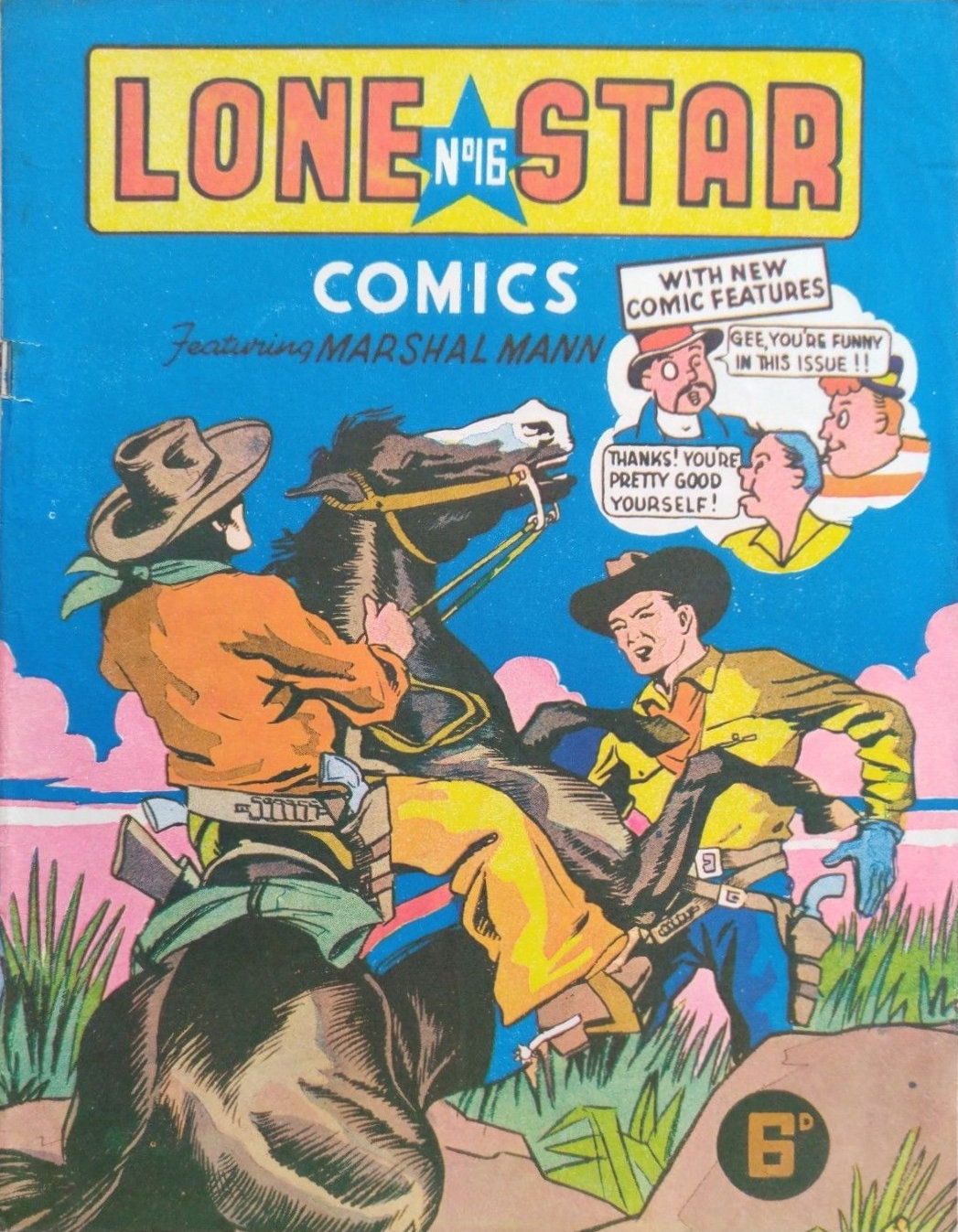 Lone Star Comics (Young's, 1949? series) #16 ([March 1951?])
