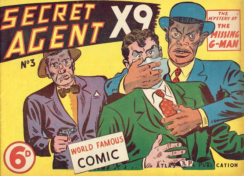 Secret Agent X9 (Atlas, 1948? series) #3 ([1948?])