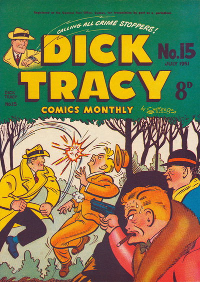 Dick Tracy Comics Monthly  #15 (July 1951)