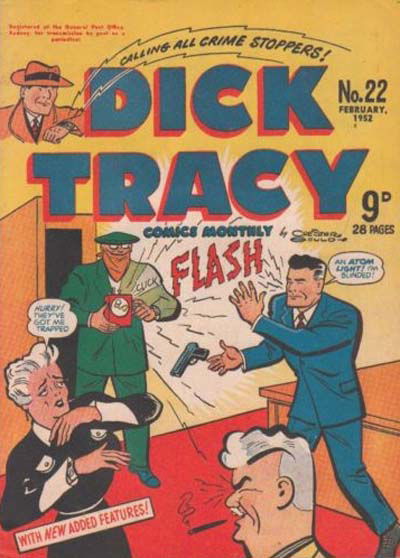 Dick Tracy Comics Monthly (Illustrated, 1950 series) #22 (February 1952)