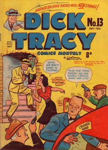 Dick Tracy Comics Monthly (Illustrated, 1950 series) #13 (May 1951)