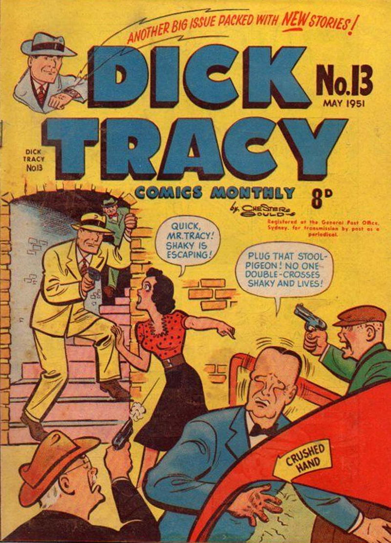 Dick Tracy Comics Monthly (Illustrated, 1950 series) #13 (May 1951)