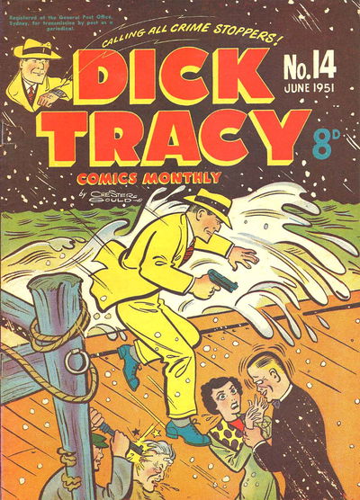 Dick Tracy Comics Monthly (Illustrated, 1950 series) #14 June 1951