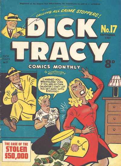 Dick Tracy Comics Monthly (Illustrated, 1950 series) #17 September 1951