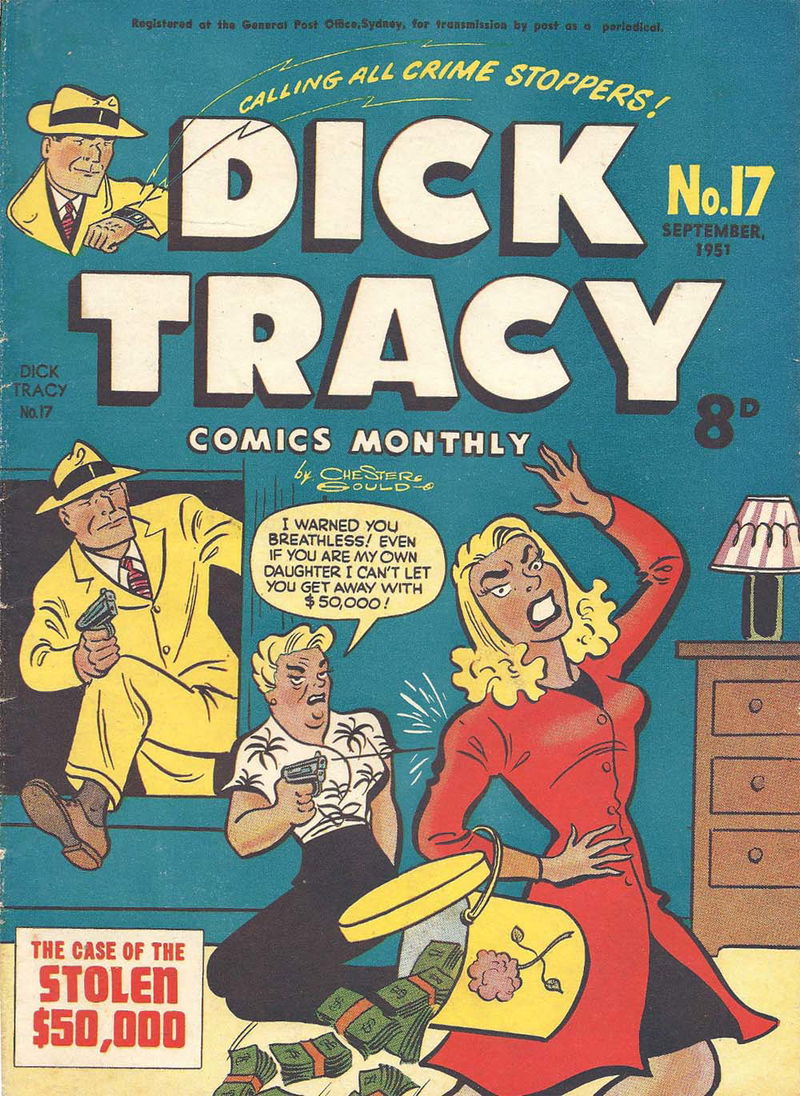 Dick Tracy Comics Monthly (Illustrated, 1950 series) #17 (September 1951)