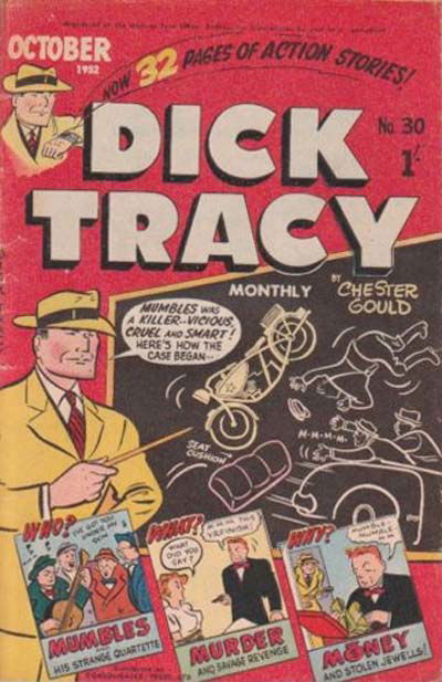 Dick Tracy Monthly (Illustrated, 1952 series) #30 October 1952