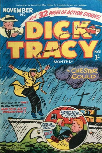 Dick Tracy Monthly (Illustrated, 1952 series) #31 (November 1952)