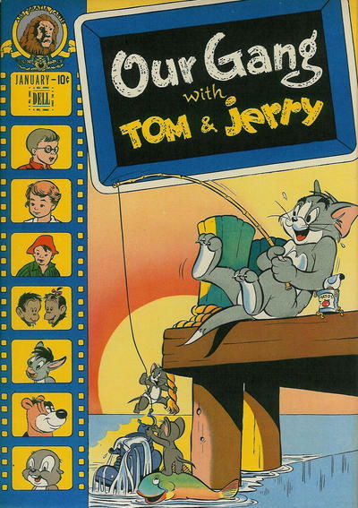 Our Gang with Tom & Jerry (Dell, 1947 series) #42 (January 1948)