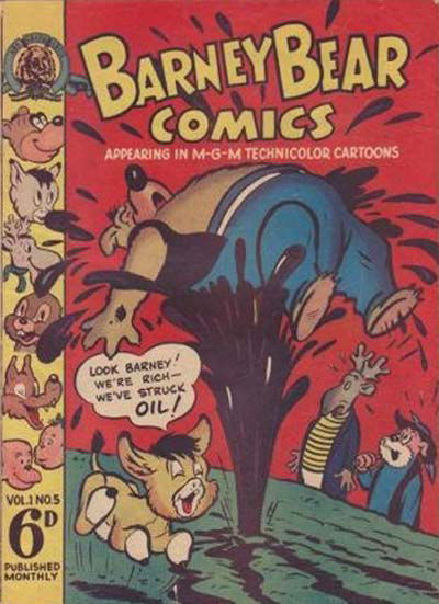 Barney Bear Comics (Rosnock, 1949? series) v1#5 [1949?]