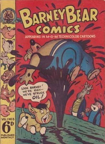Barney Bear Comics  v1#5 ([1949?])