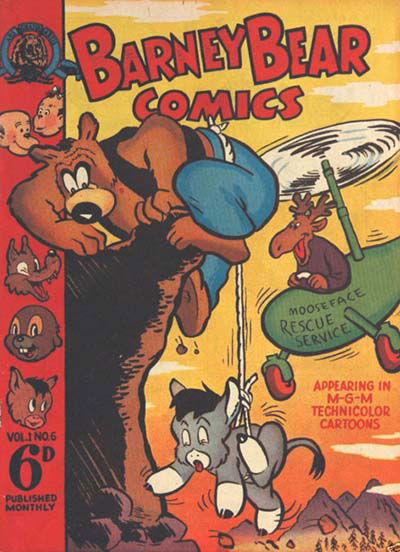 Barney Bear Comics (Rosnock, 1949? series) v1#6 ([1949?])