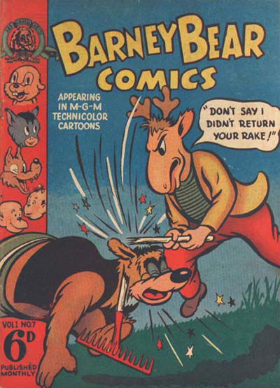 Barney Bear Comics (Rosnock, 1949? series) v1#7 [1949?]