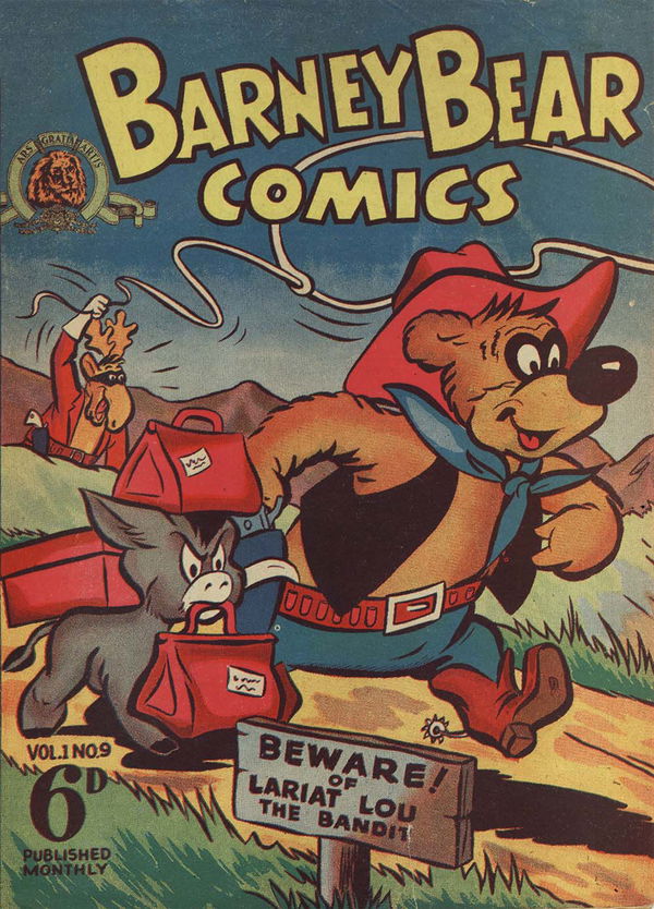 Barney Bear Comics (Rosnock, 1949? series) v1#9 ([1949?])