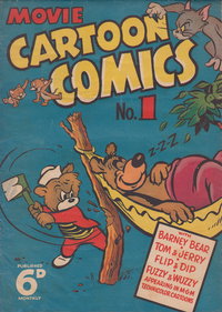 Movie Cartoon Comics (Rosnock, 1950 series)  #1 ([August 1950?])