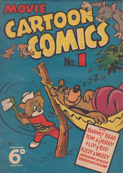 Movie Cartoon Comics  #1 ([August 1950?])