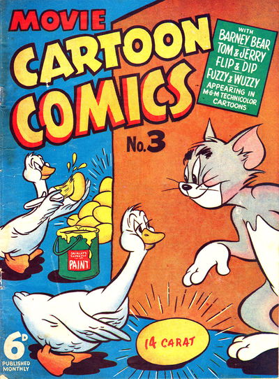 Movie Cartoon Comics (Rosnock, 1950? series) #3 ([October 1950?])