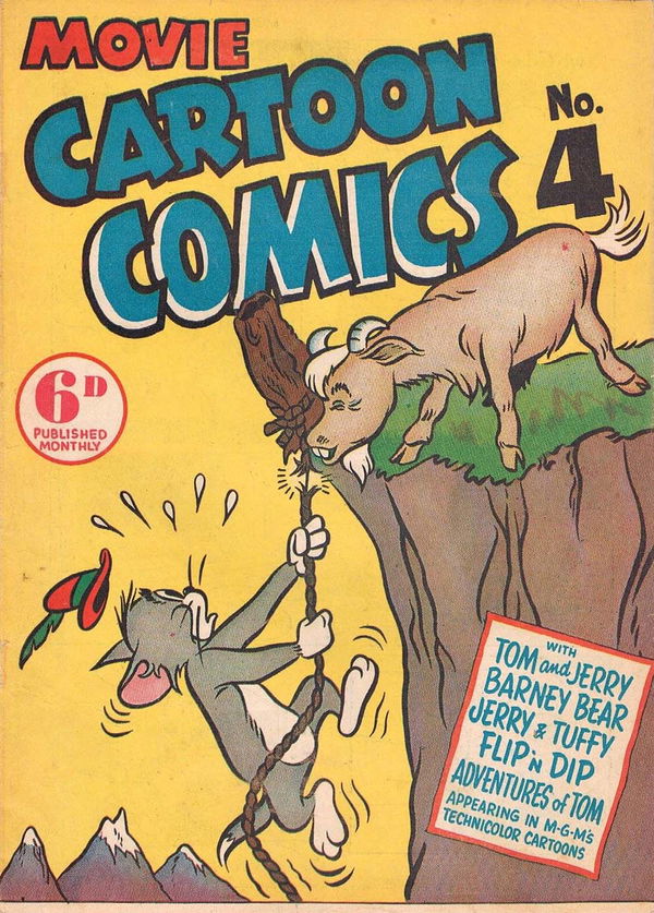 Movie Cartoon Comics (Rosnock, 1950? series) #4 ([November 1950?])