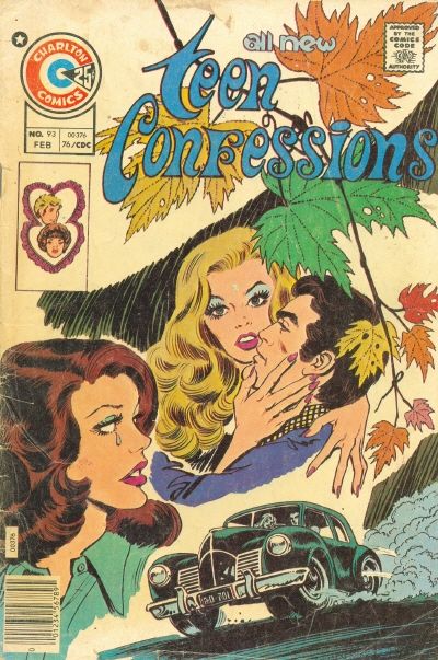 Teen Confessions (Charlton, 1959 series) #93 (February 1976)
