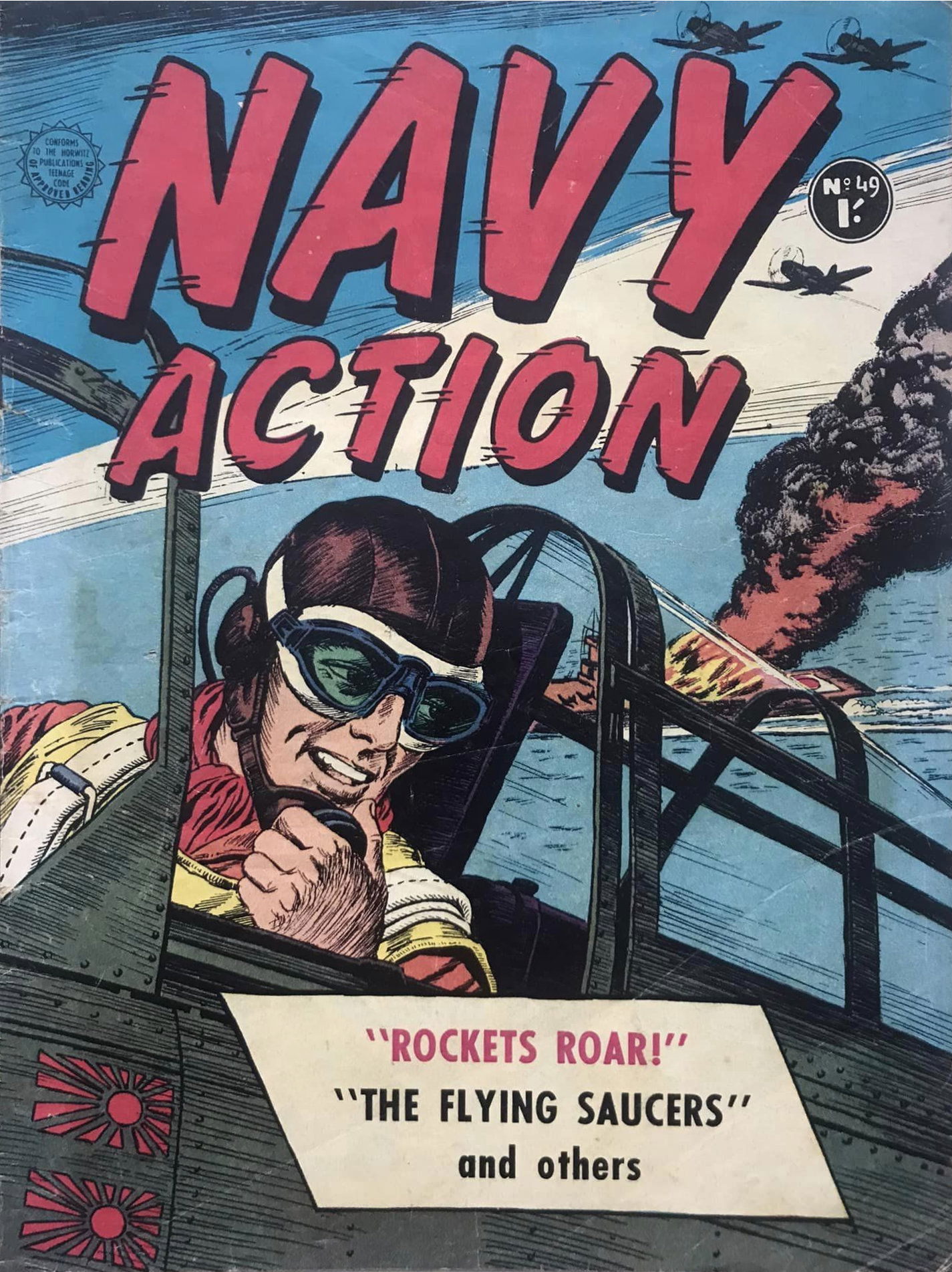 Navy Action (Horwitz, 1956 series) #49 ([May 1959])